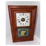 Antique Early Seth Thomas Wind Up Clock w/KEY