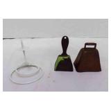 Cast Iron Bell, Ring For Wichita Kansas Steel Bell