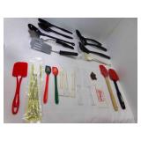 Kitchen Utensils Slotted Spoons Spatulas Scrapers