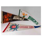 3 Pennants 11ï¿½" X 30" - Cincinnati Bengals -
