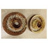 2 1935 Ford Car Rims - Rust, Patina
