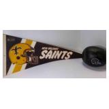 New Orleans Saints Pennant 11" X 27ï¿½", Plush
