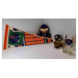 Chicago Bears 12" X 30" Pennant - Plush Football