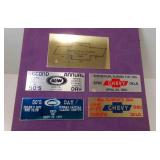 5 Metal Placards - 1980 CHEVY Annual Classic