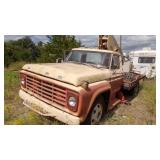Ford F600 Bucket Truck Outriggers
