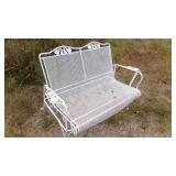 Metal Glider/Rocker Love Seat - 41"