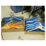 2 boxes of felt hangers