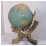 Vintage terrestrial globe