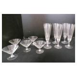 set of Regenhutte Kristal Handarbeit glasses