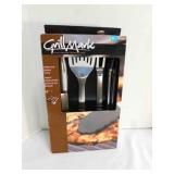 Grill Mark Stainless cookware utensil set in box