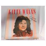 Vintage autographed Kitty Wells album Hall of Fame