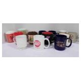 misc. glass, plastic coffee cups