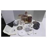 Sears Counter Craft Food Processor w/attachments