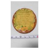 Homco Thessalonians verse picture; crochet