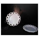 Vintage anchor hocking plates