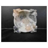 Vintage hand-carved onyx ashtray