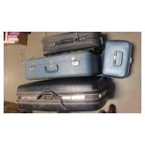 suitcases -Samsonite; train case