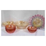 Vintage Federal Glass Celestial Bowl