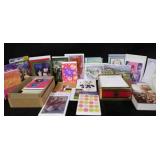 cards; envelopes, note