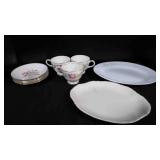 Vintage Cunningham, Pickett Heirloom tea cups