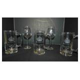 Stella Artois Cidre Wine glasses, glass beer mug