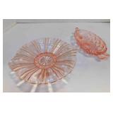 Vintage pink depression- Anchor Hocking "Old Cafï¿½"