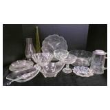 Vintage glass Fostoria Celestial Carnival dish