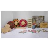 home dï¿½cor, wood train whistle