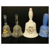 4 Bells; 2 are Lead Crystal
