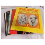 9 Vintage record albums (33