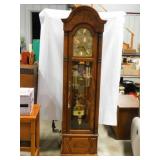 Howard Miller Grandfather clock has skeleton key