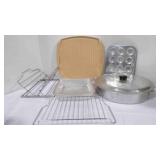 Vintage Litton reversable microwave bacon tray