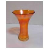 Vintage Marigold Carnival Smooth Panel vase