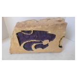Kansas State decorative outdoor rock