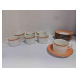 Mikasa Grandeur Tea cups, saucers
