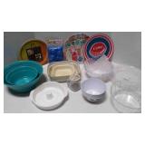 plates (Coke, McDonalds)