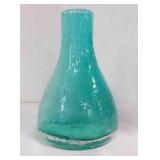 Blenko Crackle Glass Decanter