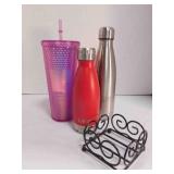 Walt Disney 50th Anniversary cup; 2 aluminum