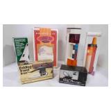 3 Emergency lights; deluxe storage bin; body