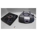 Lenoxx Sound radio/compact disc- powers on