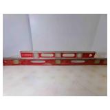 2 Metal Bubble Levels - American md 24", 36"