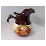 McCoy Art Pottery Pitcher #7515 Fruit Festival