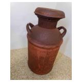 Vintage Milk Can - 25" Tall Rusty/Holes Rustic