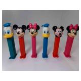6 Disney Pez Dispensers- 2 Minnie Mouse