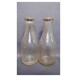 1 Quart Liquid Clear Glass Milk Sealed UG P 51