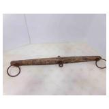 Antique Primitive Single Tree Yoke Harness Hitch
