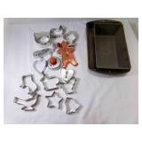 Vintage Metal Cookie Cutters Biscuit Cutter