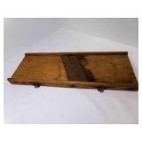 Primitive Antique wood Cabbage Slicer