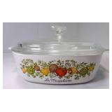 Corning Ware Spice Of Life "La Marjolaine" Covered