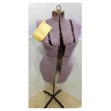 Vintage Adjustable Dress Makers Dress Form Metal